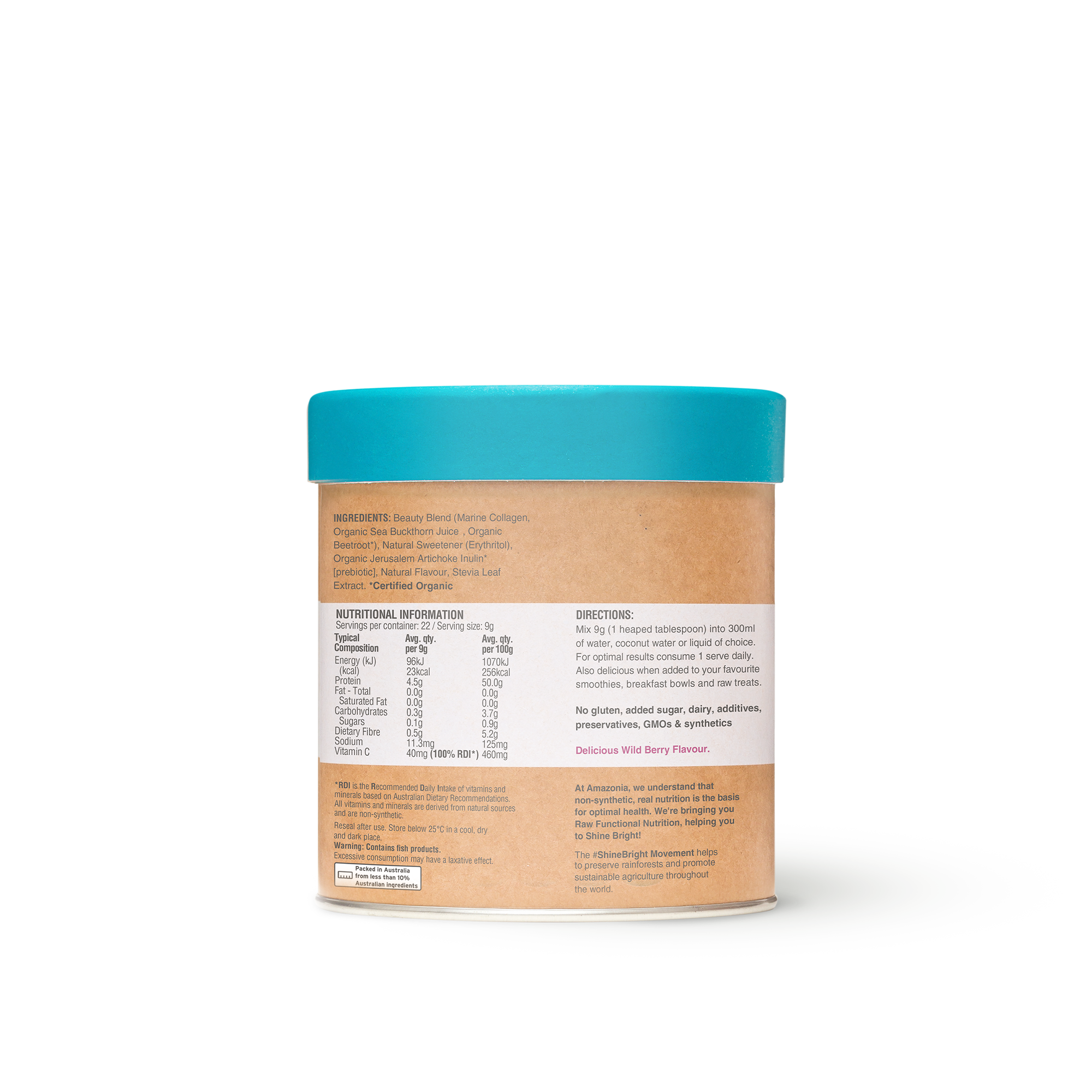 Collagen Peptides Wild Berry