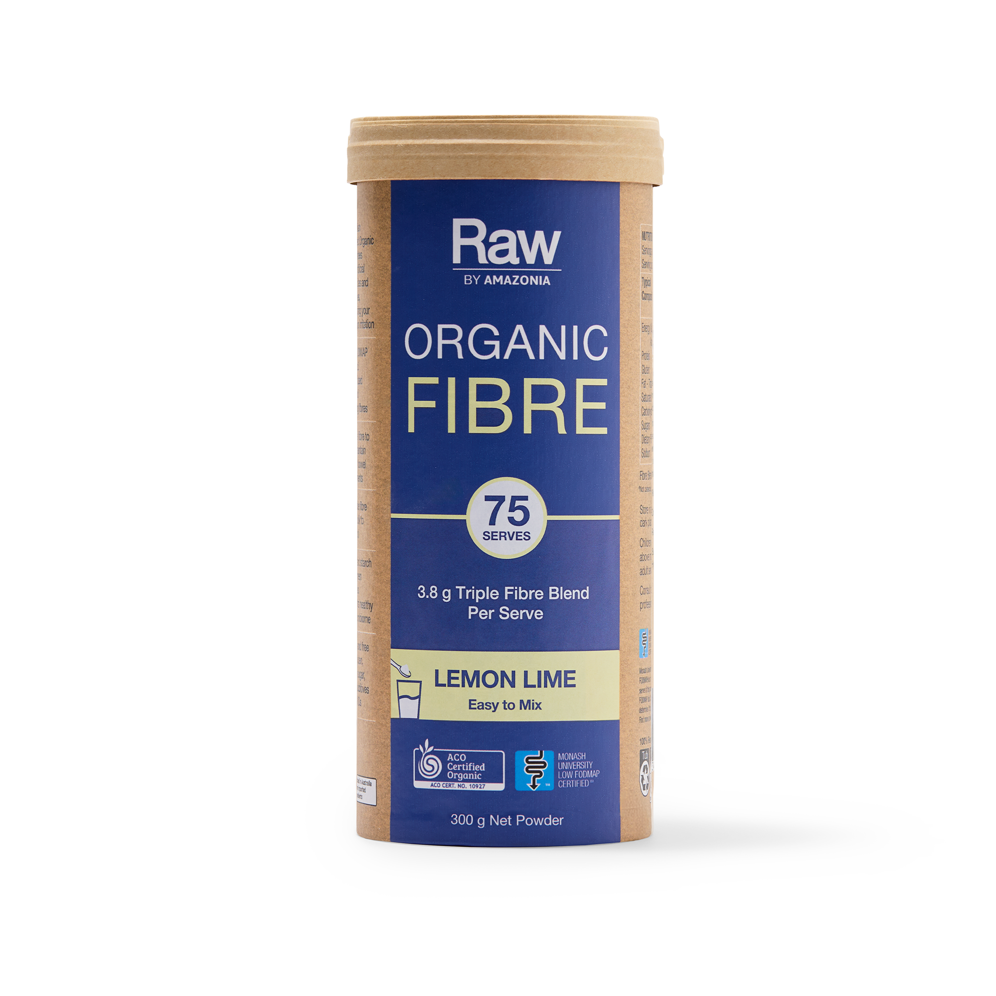 Organic Fibre Lemon & Lime