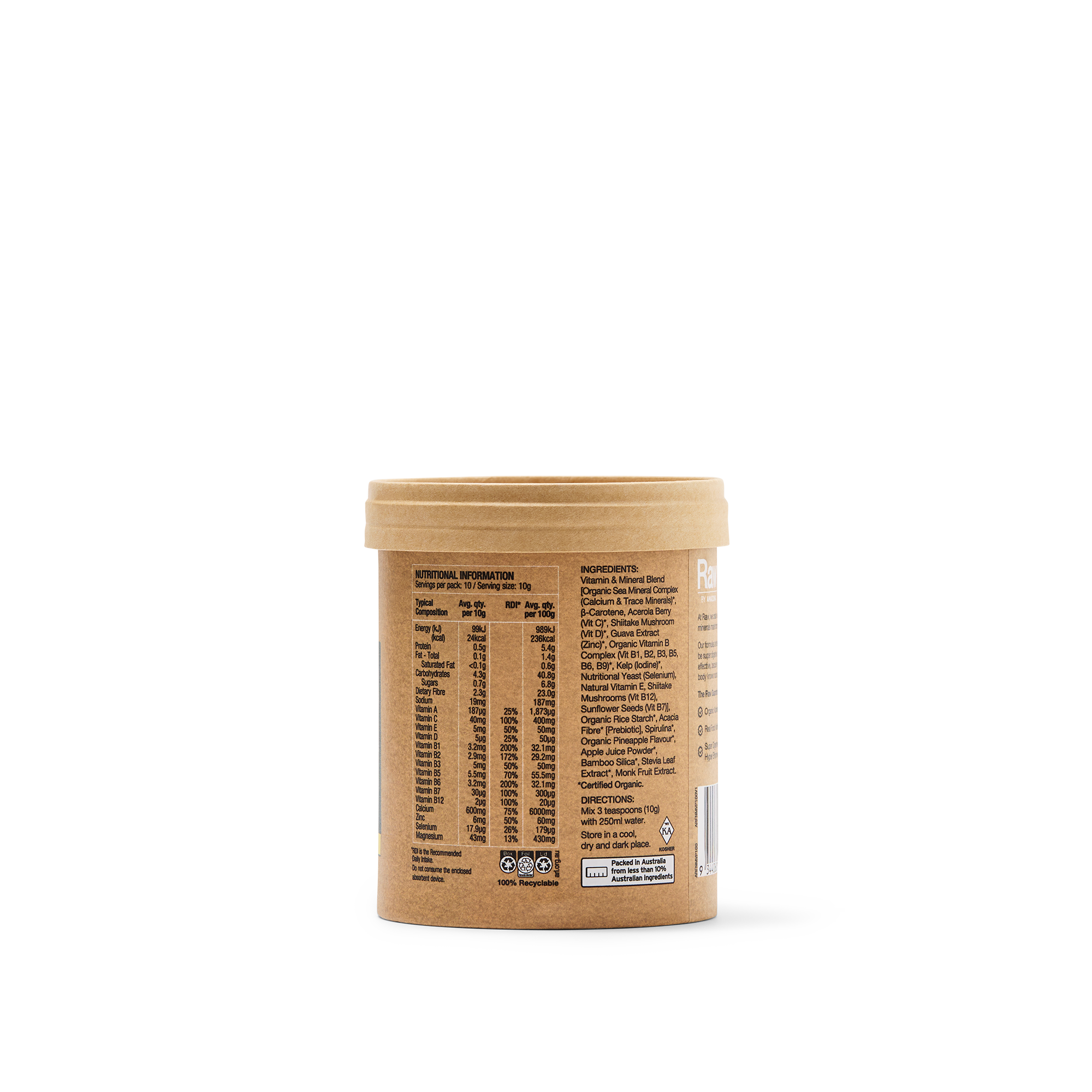 Organic Multivitamin