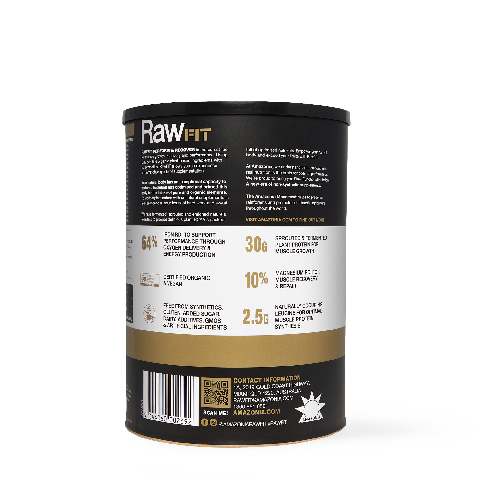 RawFIT Protein Creamy Vanilla