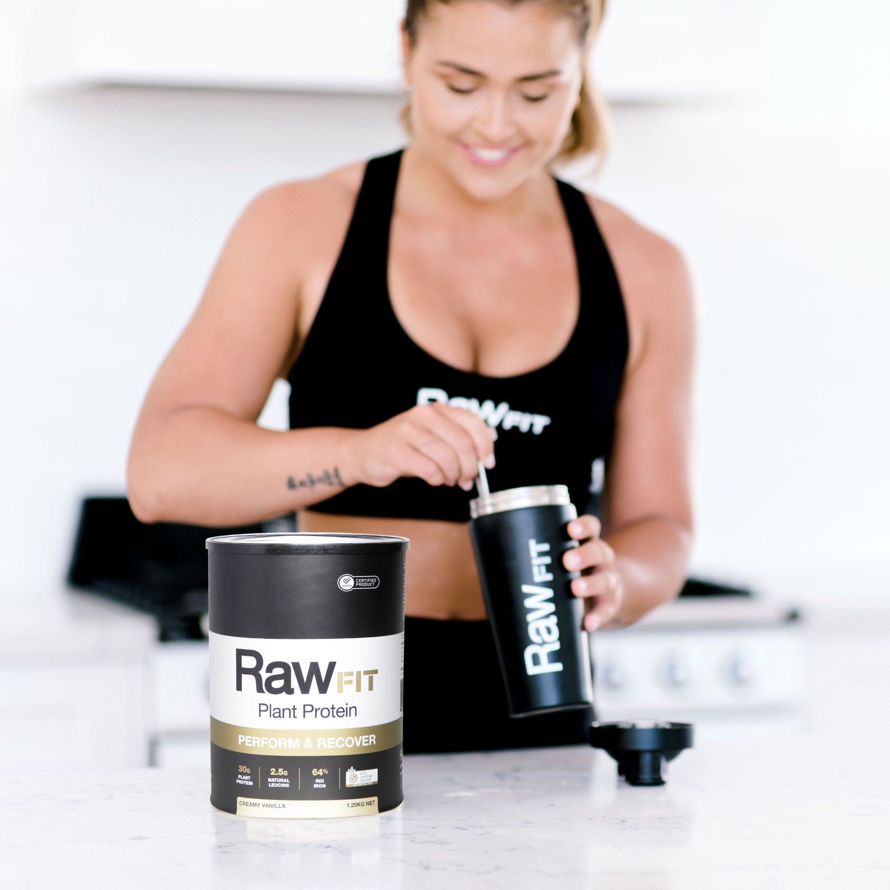 RawFIT Plant Protein Perform & Recovery Creamy Vanilla