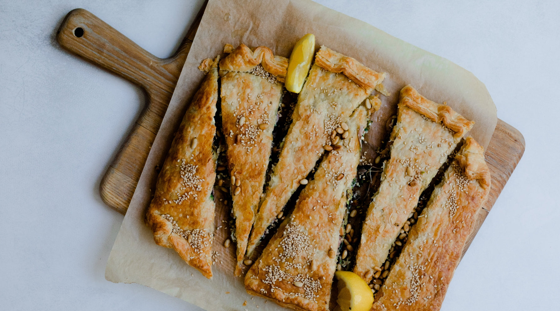 Jackfruit, Spinach & Ricotta Gozlemes
