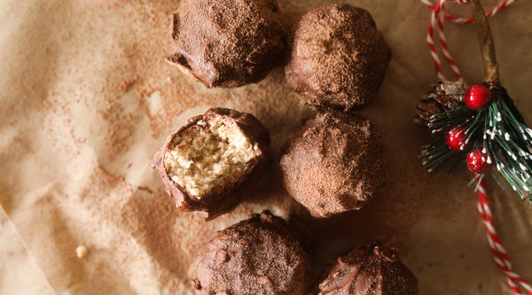 Gingerbread Toffee Truffles