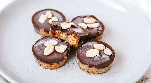 Salted Caramel & Peanut Protein Bites