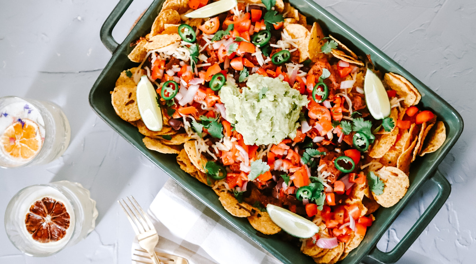 Smokey BBQ Jackfruit Nachos