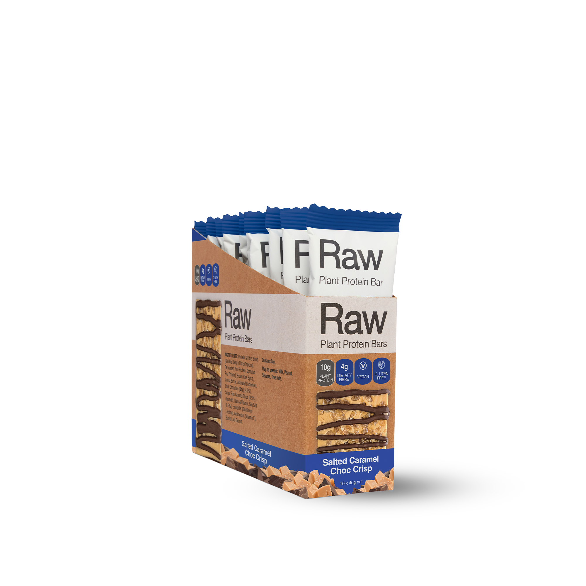 Protein Bars Salted Caramel Choc Crisp 10 Pack