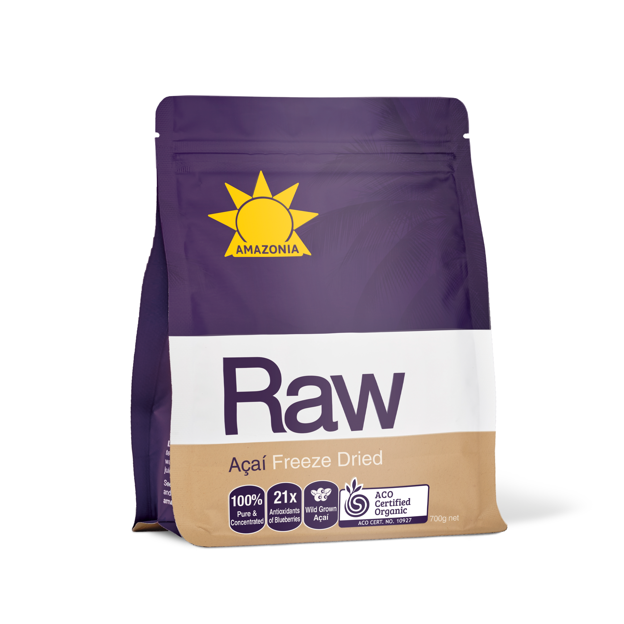 Raw Açaí Freeze Dried Powder