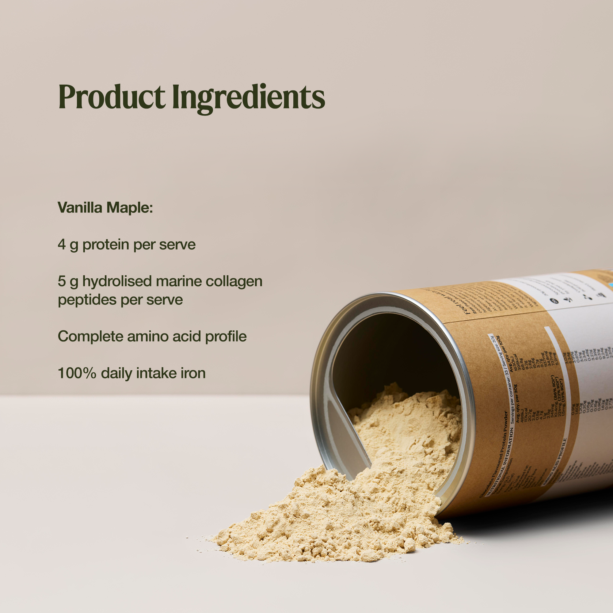 Collagen Plus Protein Vanilla