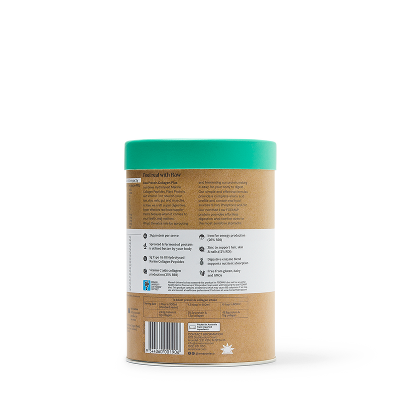 Raw Protein Collagen Plus Vanilla Maple