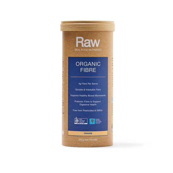 Raw Real Food Nutrients Organic Fibre Orange