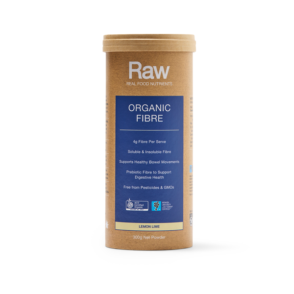 Raw Real Food Nutrients Organic Fibre Lemon Lime