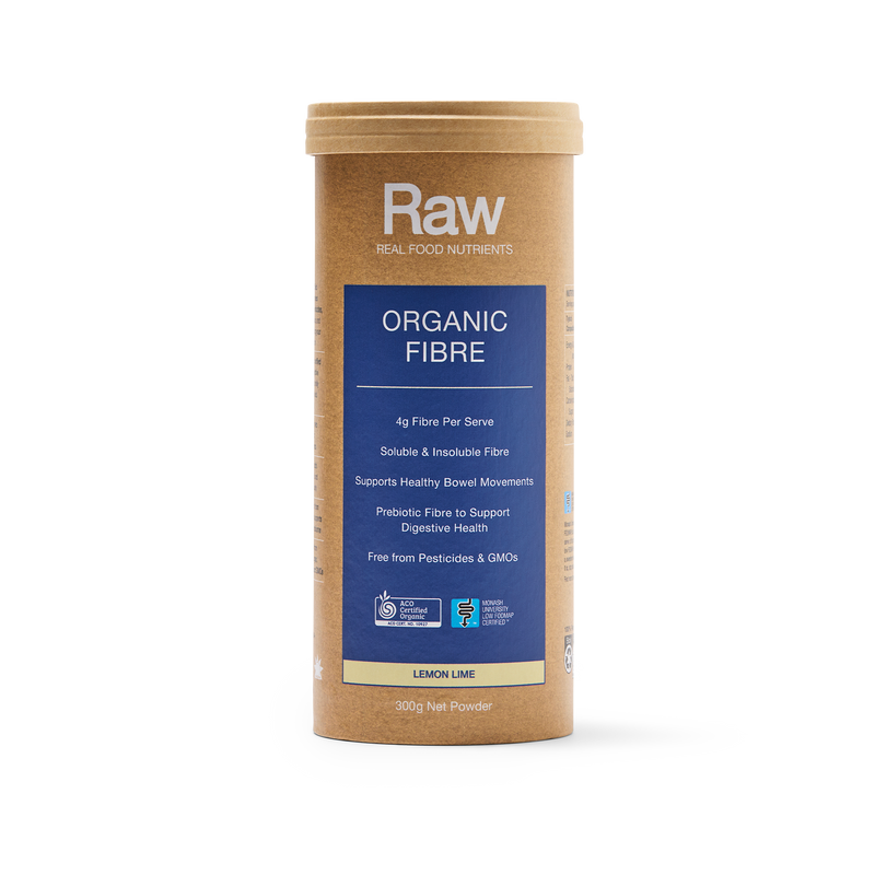 Raw Real Food Nutrients Organic Fibre Lemon Lime