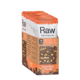 Raw Plant Protein Bars Peanut Butter Choc Melt - 10 Pack